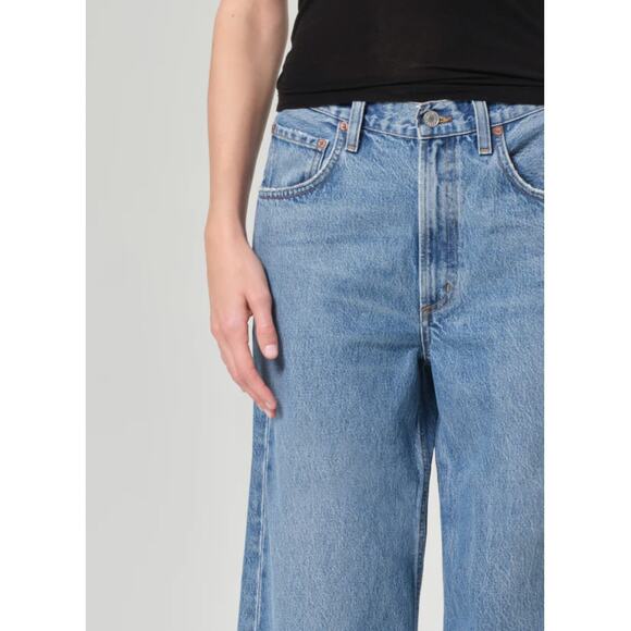 AGOLDE Low Curve Jean Petite In Fairway - Picture 2 of 2